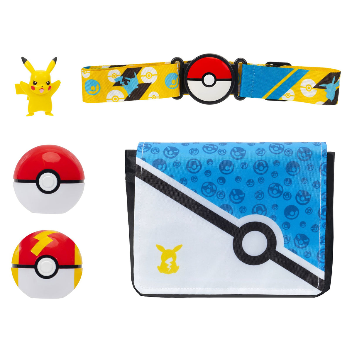Produktbild Pokémon Clip 'n' Go Patronengurt-Set Pikachu