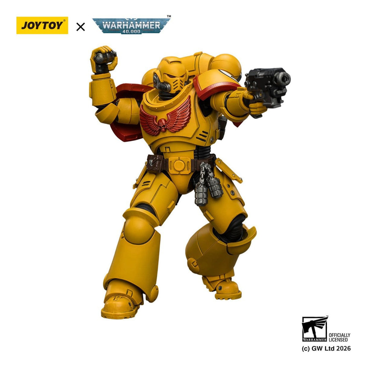 Produktbild Warhammer 40,000 Actionfigur Imperial Fists Intercessor 12