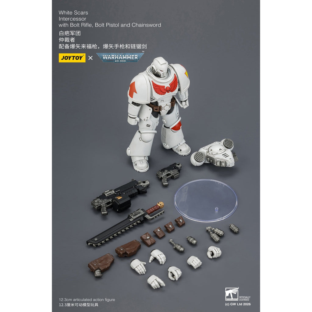 Produktbild Warhammer 40,000 Actionfigur White Scars Intercessor 12 cm