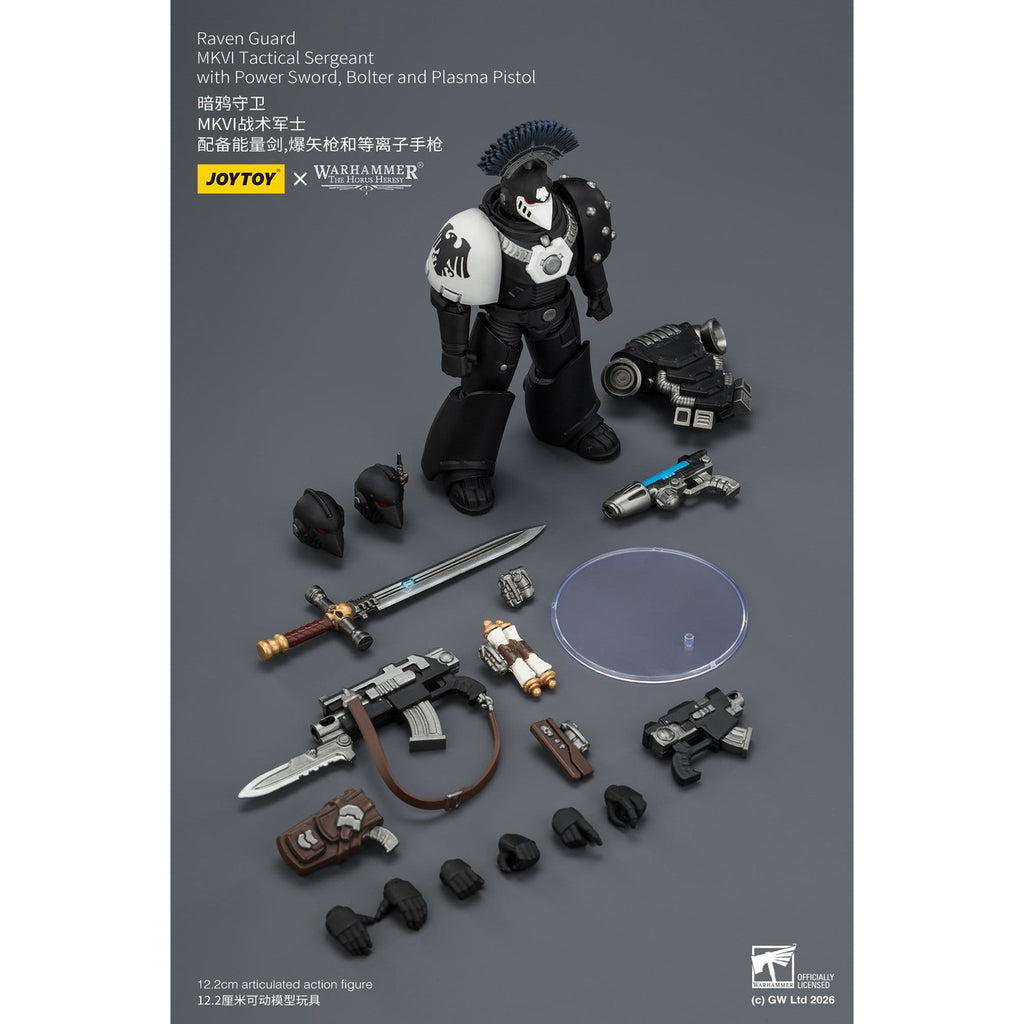 Produktbild Warhammer 40,000 Actionfigur Raven Guard MkVI Tactical