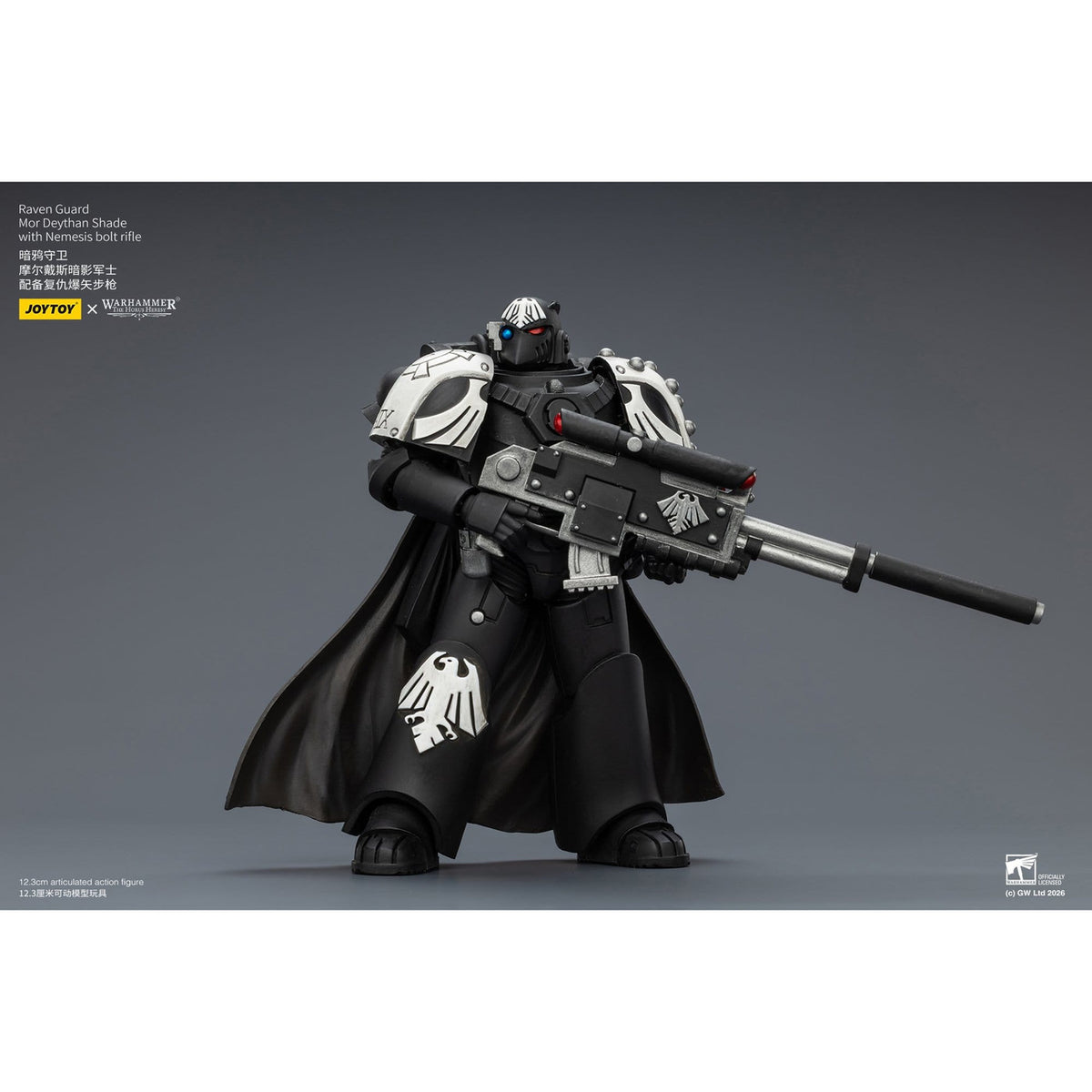 Produktbild Warhammer 40,000 Actionfigur Raven Guard Mor Deythan Shade