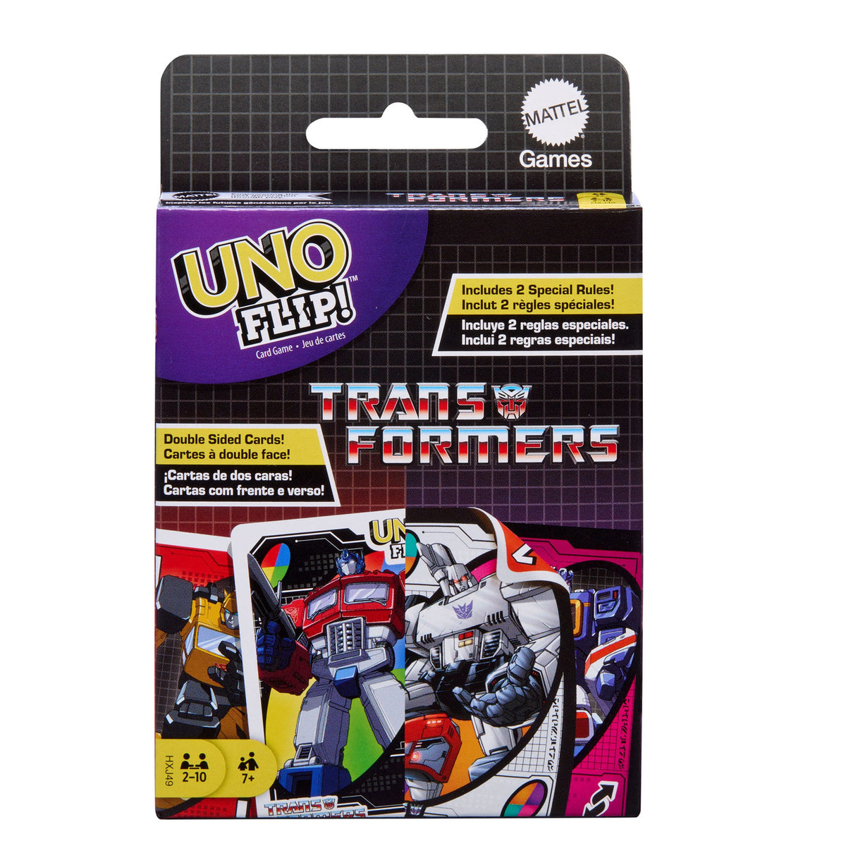 Produktbild Transformers UNO Flip! Kartenspiel