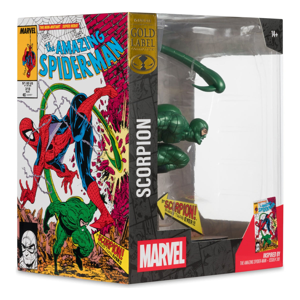 Produktbild Marvel PVC Statue !/10 Scorpion (Metallic) (The Amazing