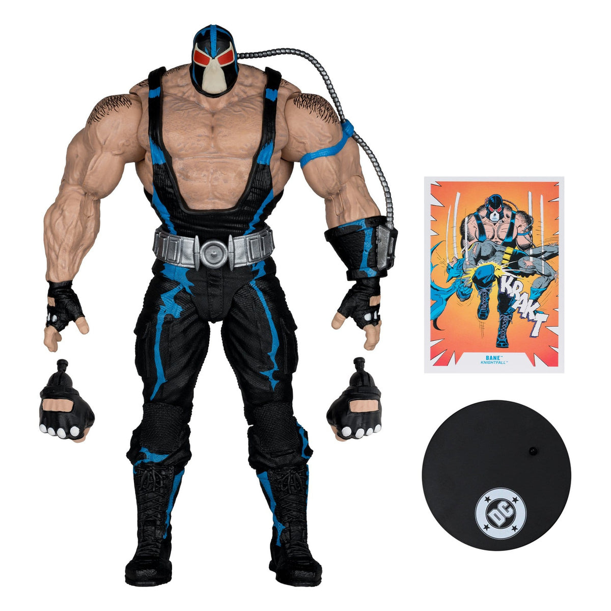 Produktbild DC Multiverse Mega Actionfigur Bane (Knightfall) (Gold