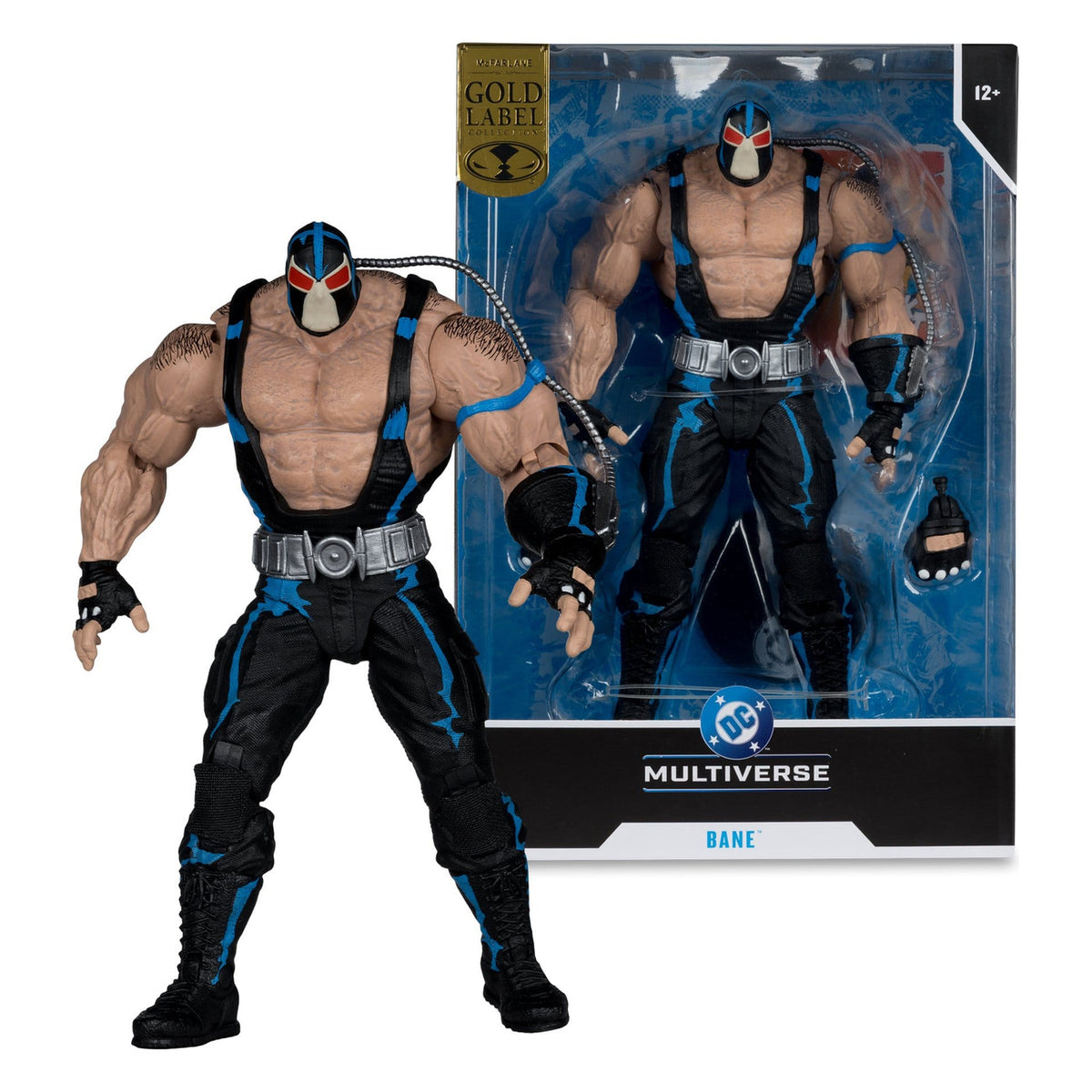 Produktbild DC Multiverse Mega Actionfigur Bane (Knightfall) (Gold