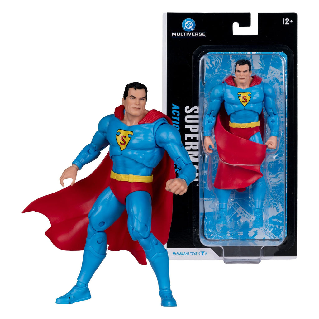 Produktbild DC Multiverse Actionfigur Superman (Action Comics #1) 18 cm