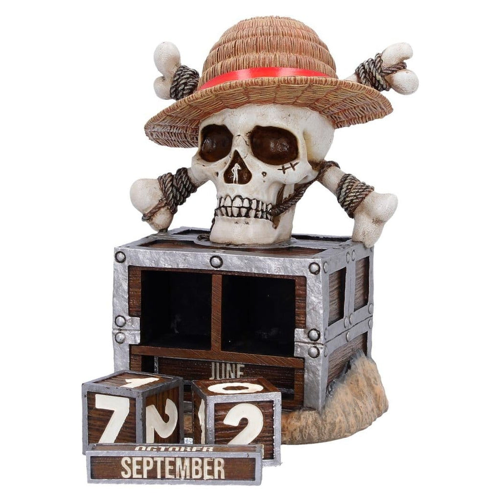 Produktbild One Piece Ewiger Kalender Luffy Jolly Roger 16 cm