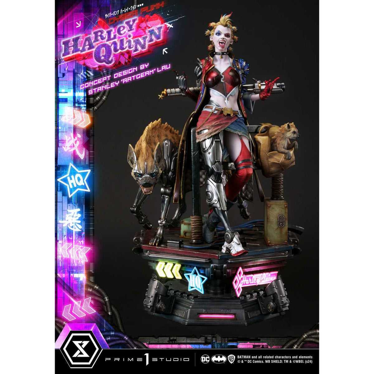 Produktbild Batman Ultimate Premium Masterline Series Statue Cyberpunk