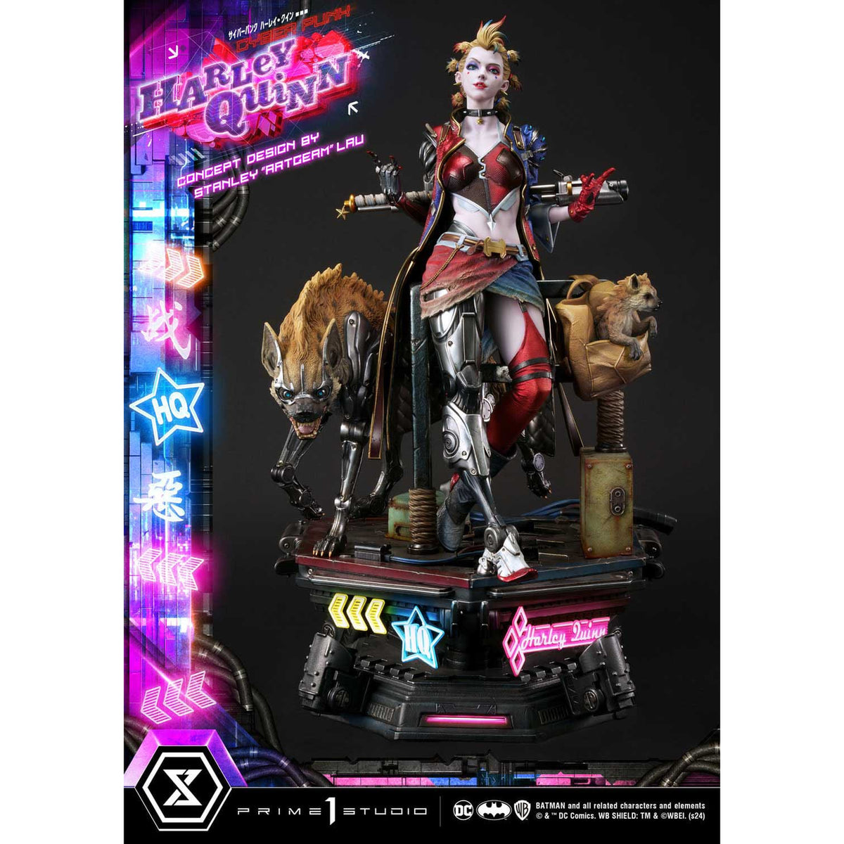 Produktbild Batman Ultimate Premium Masterline Series Statue Cyberpunk