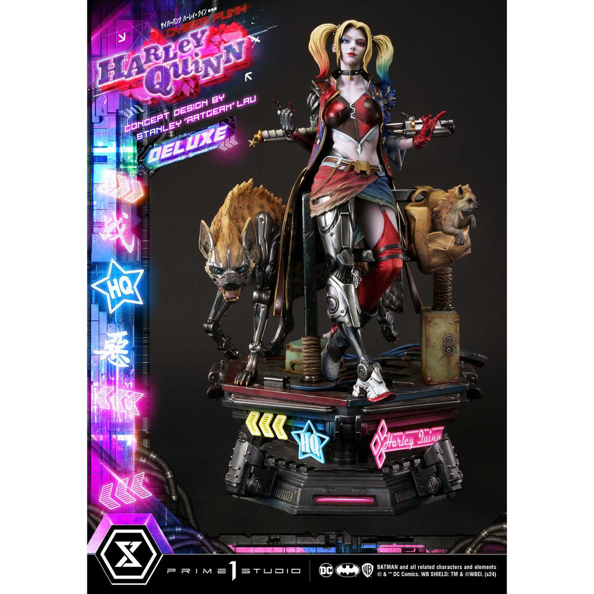 Produktbild Batman Ultimate Premium Masterline Series Statue Cyberpunk