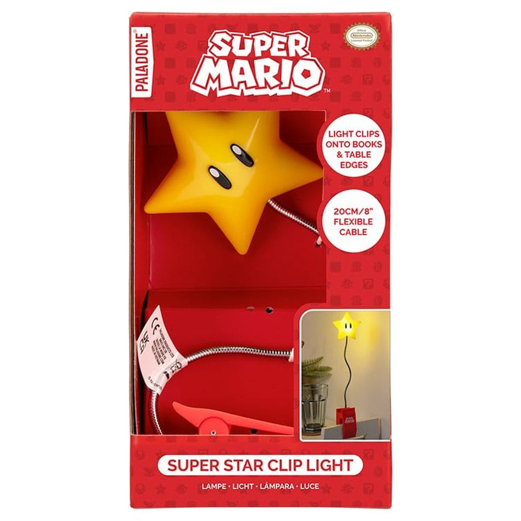 Produktbild Super Mario Leuchte Super Star Clip 33 cm