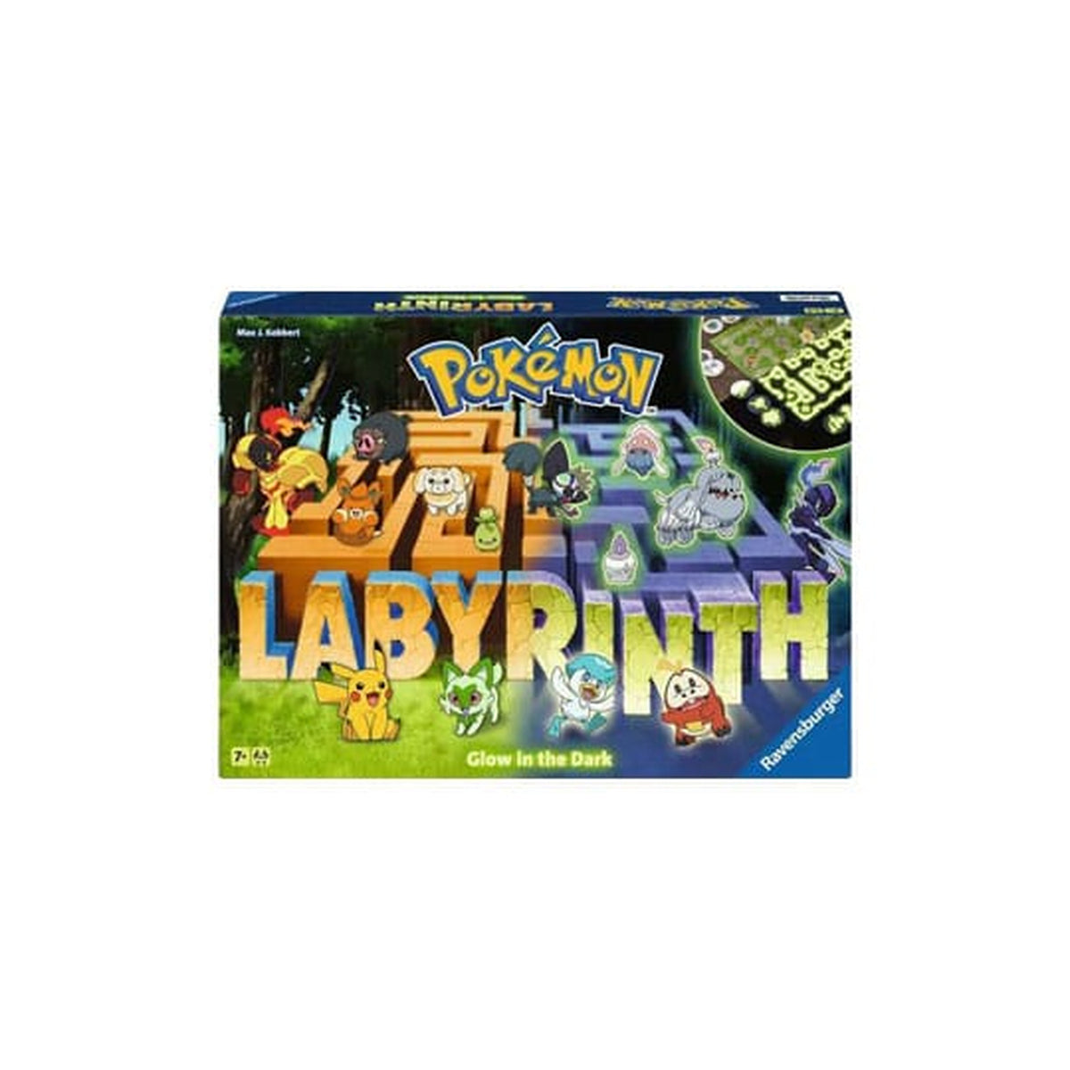 Produktbild Pokémon Brettspiel Labyrinth Glow in the Dark