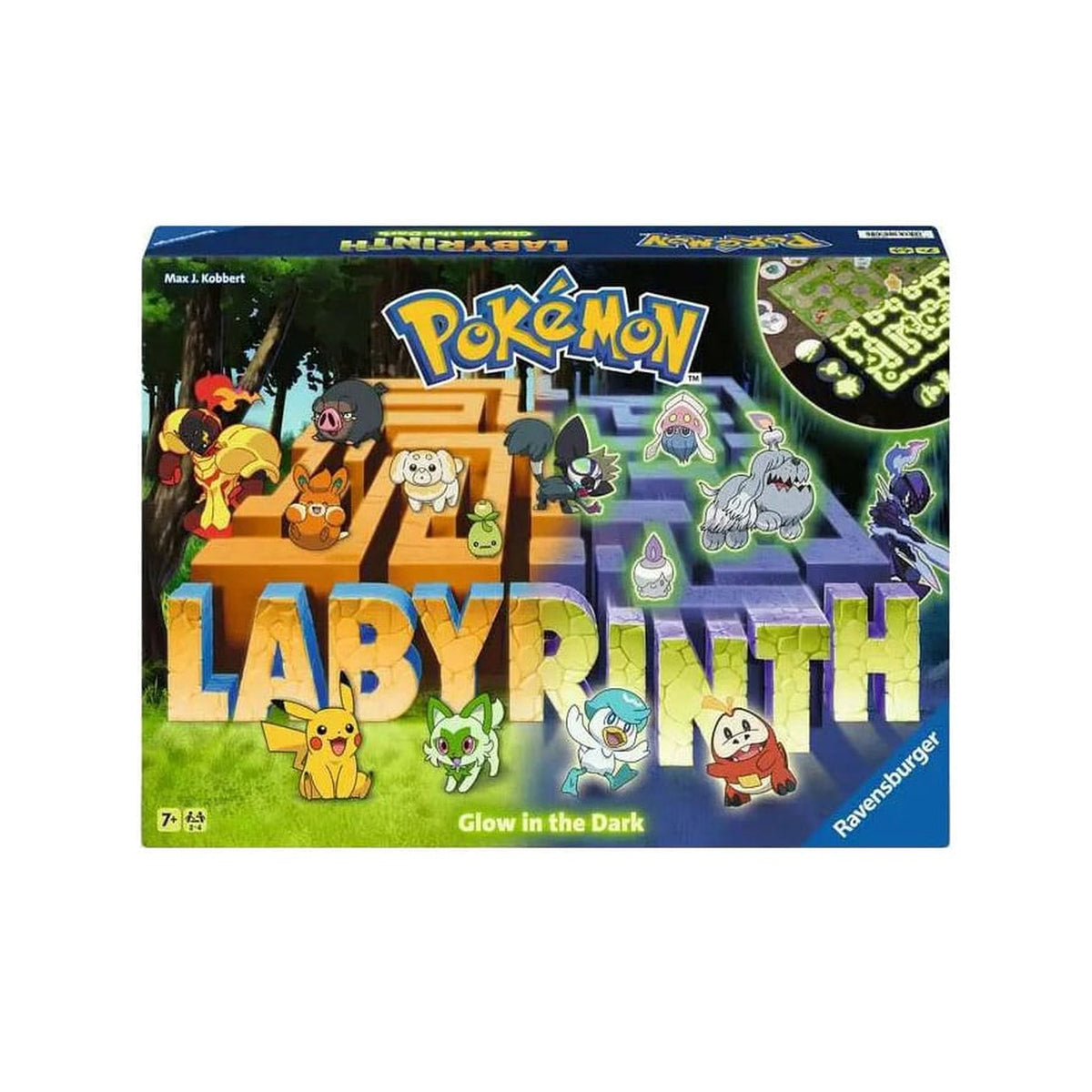 Produktbild Pokémon Brettspiel Labyrinth Glow in the Dark