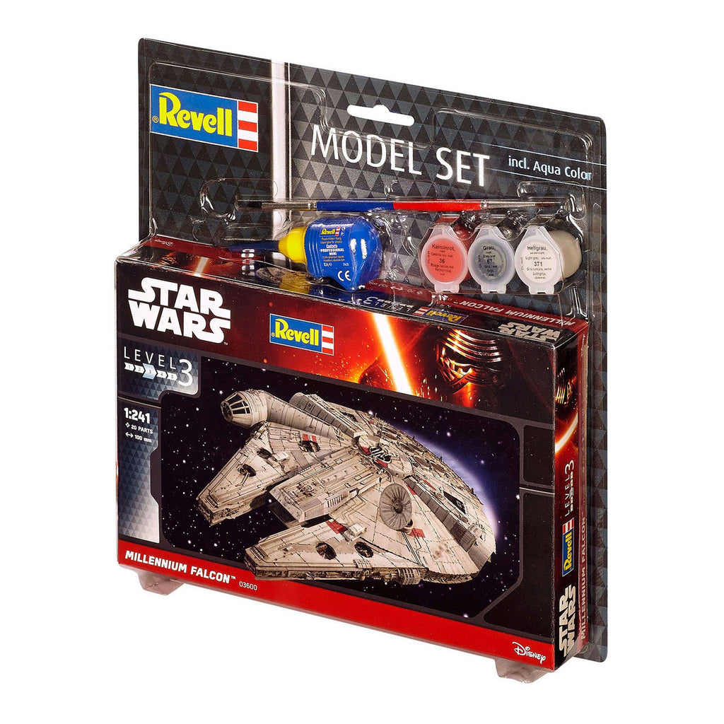 Produktbild Star Wars Modellbausatz 1/241 Model Set Millennium Falcon