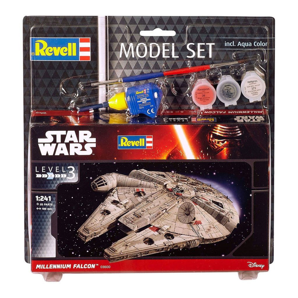 Produktbild Star Wars Modellbausatz 1/241 Model Set Millennium Falcon