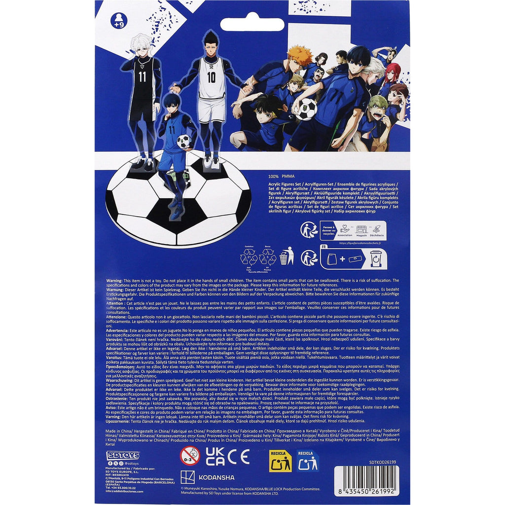 Produktbild Blue Lock Acrylfiguren-Set 15 cm