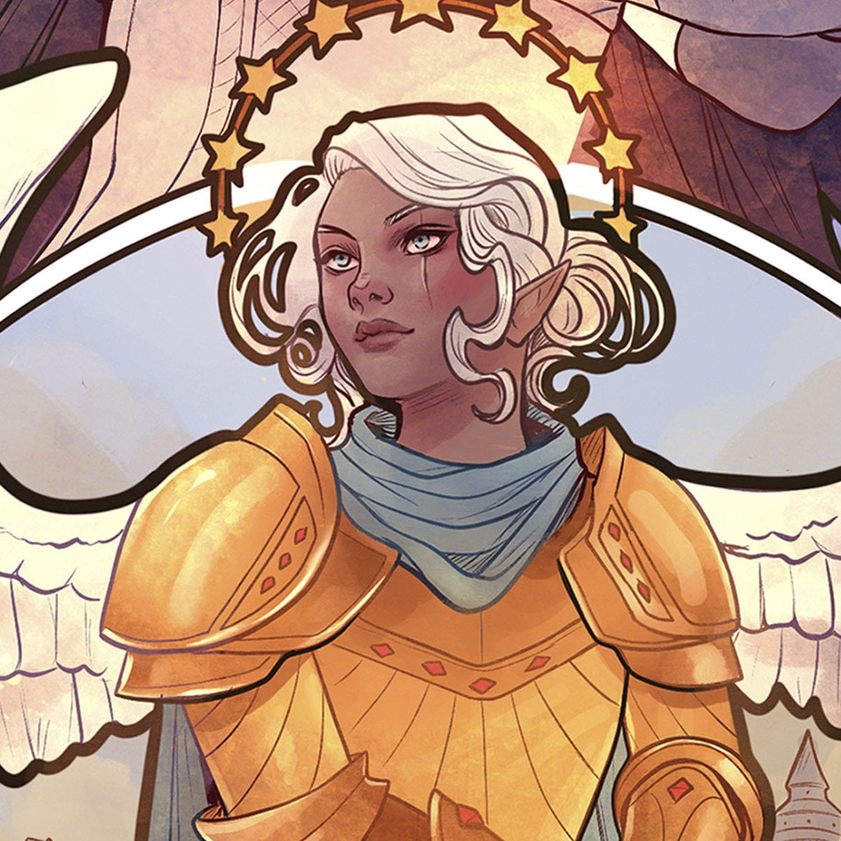 Produktbild Critical Role Kunstdruck Ashley Johnson: 10th Anniversary