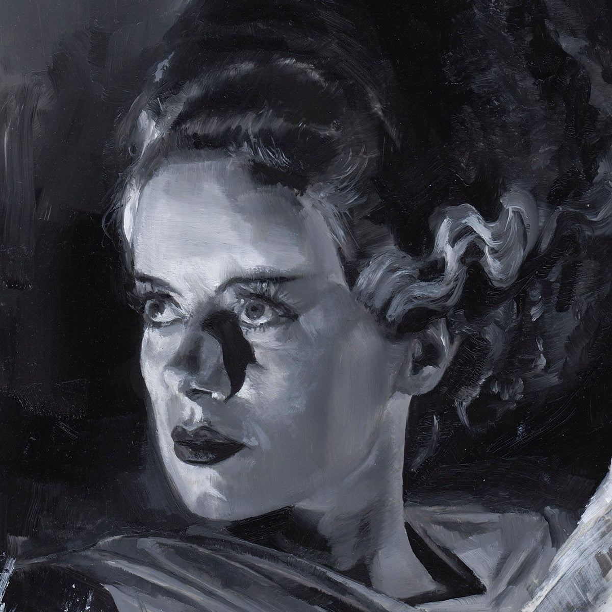 Produktbild Frankensteins Braut Kunstdruck Bride of Frankenstein by