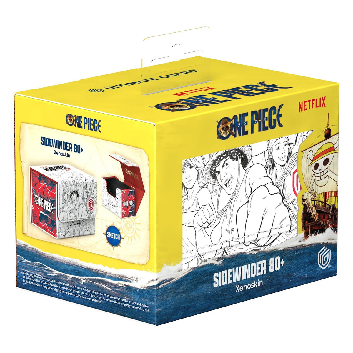 Produktbild Ultimate Guard Sidewinder 80+ Xenoskin NETFLIX ONE PIECE -