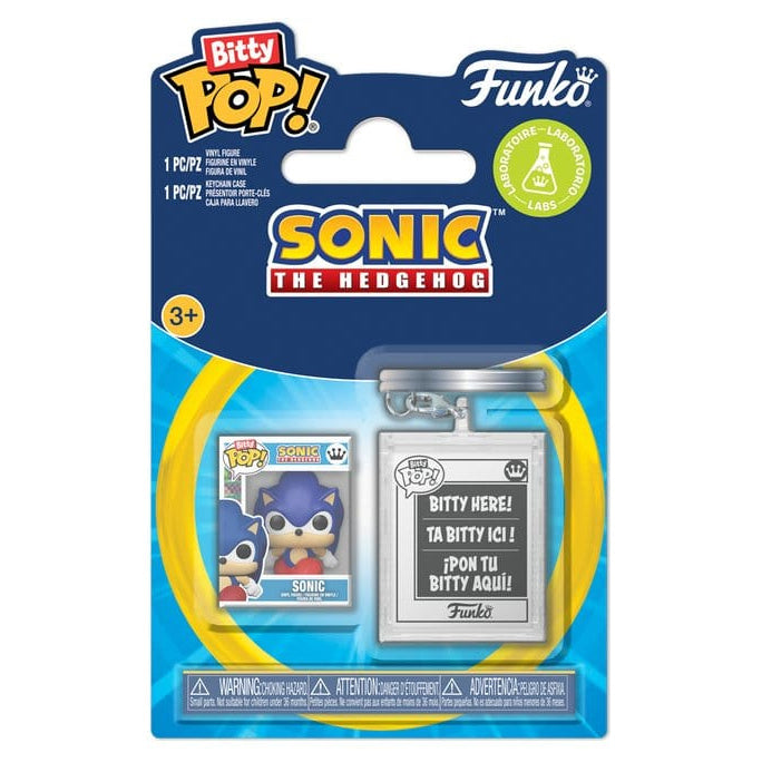 Immagine del prodotto Sonic - Funko Bitty Pop e ciondolo charm in acrilico