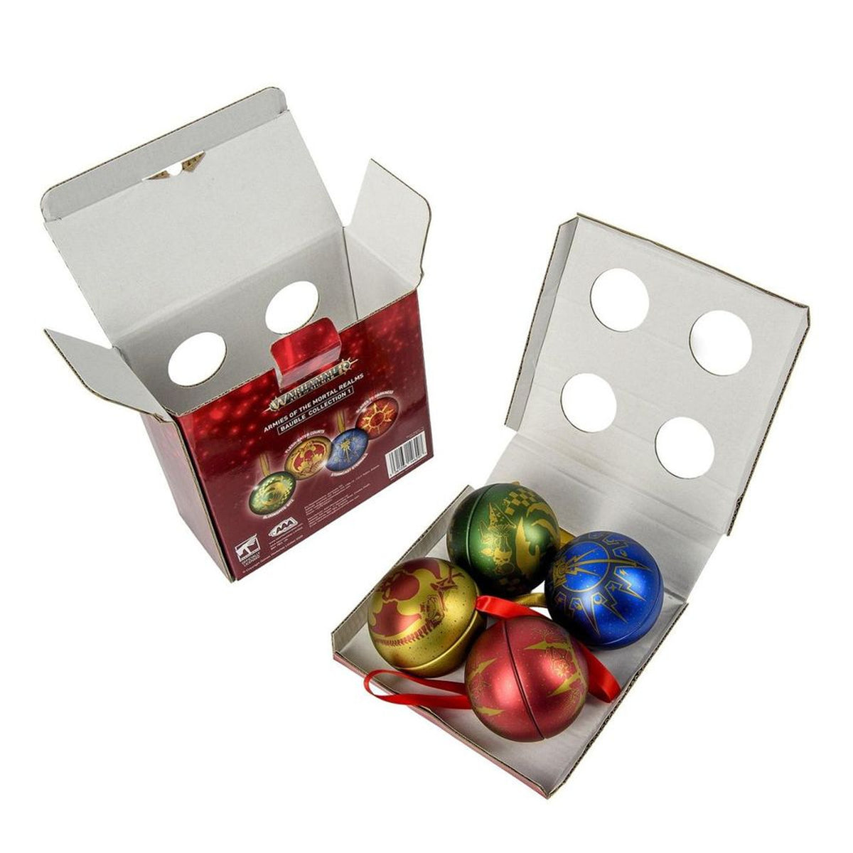 Immagine del prodotto Warhammer 40.000 - Set di 4 palline di Natale degli Dei del Caos