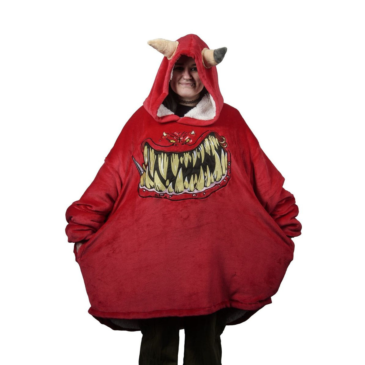Immagine del prodotto Warhammer 40.000 - Felpa con cappuccio oversize Squig rosso