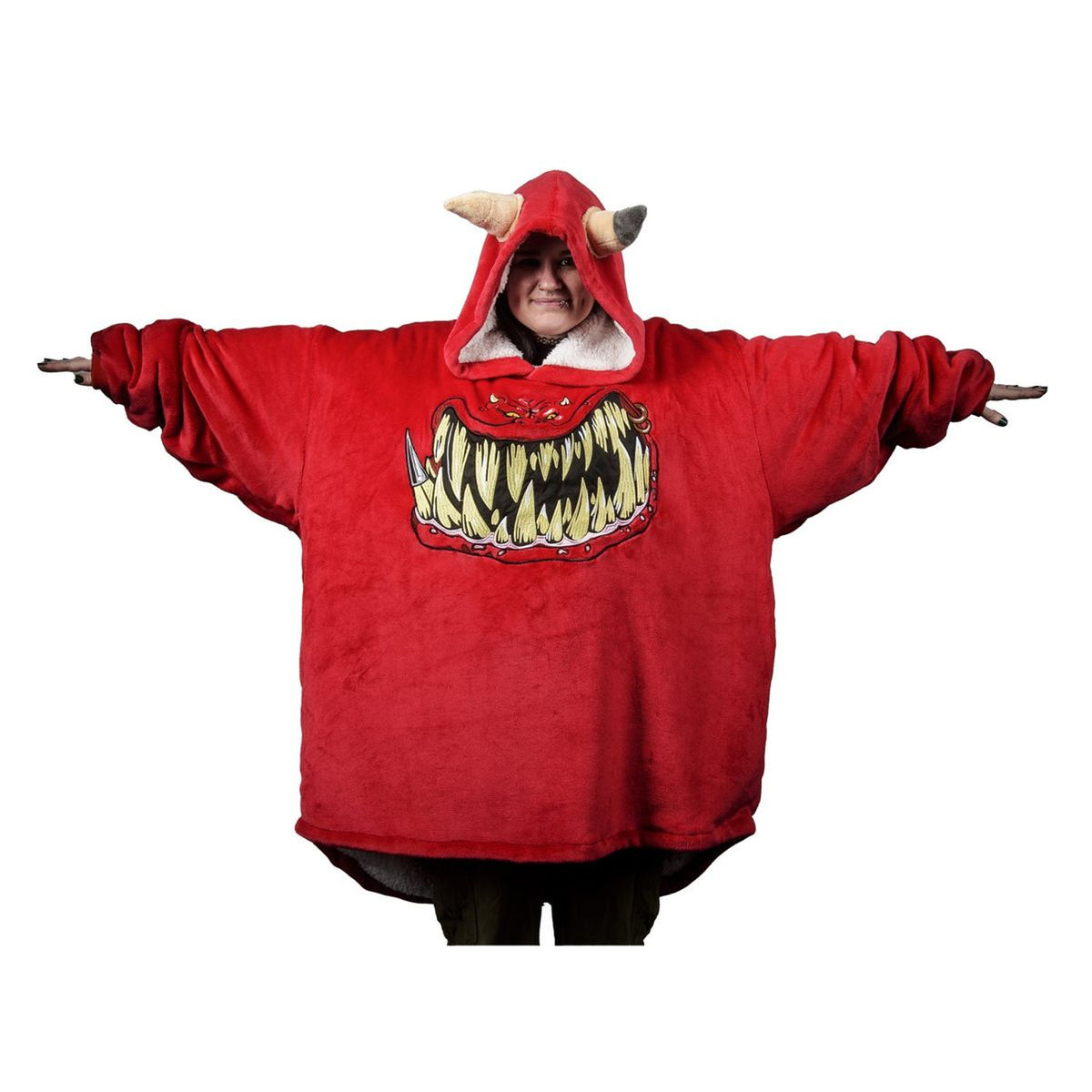 Immagine del prodotto Warhammer 40.000 - Felpa con cappuccio oversize Squig rosso