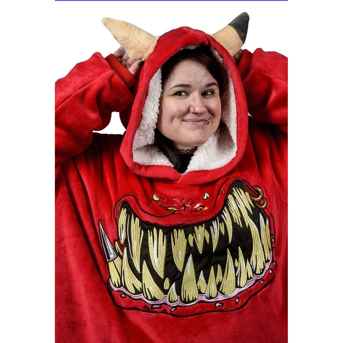Immagine del prodotto Warhammer 40.000 - Felpa con cappuccio oversize Squig rosso