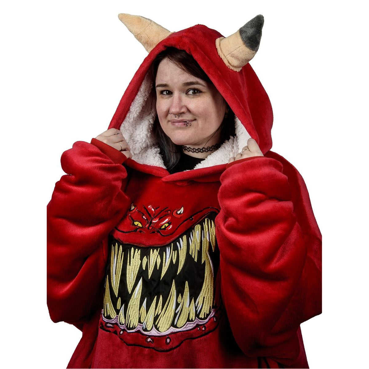 Immagine del prodotto Warhammer 40.000 - Felpa con cappuccio oversize Squig rosso