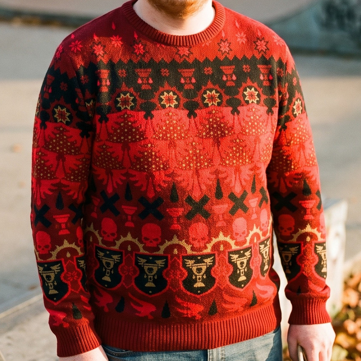 Immagine del prodotto Warhammer 40.000 - Maglione in maglia Blood Angels