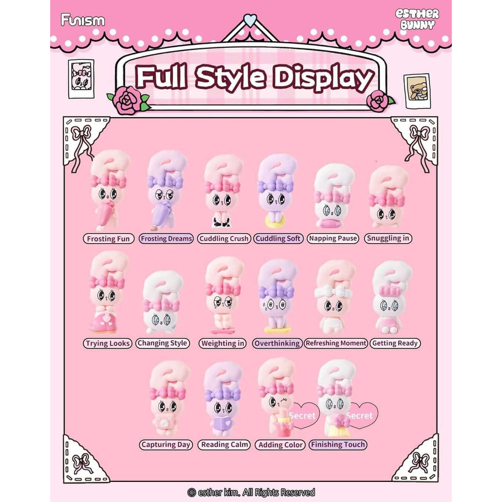 Product image Esther Bunny - Bunny Face Little Vlog Mystery Figures 6-Pack Display