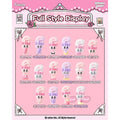 Product image Esther Bunny - Bunny Face Little Vlog Mystery Figures 6-Pack Display