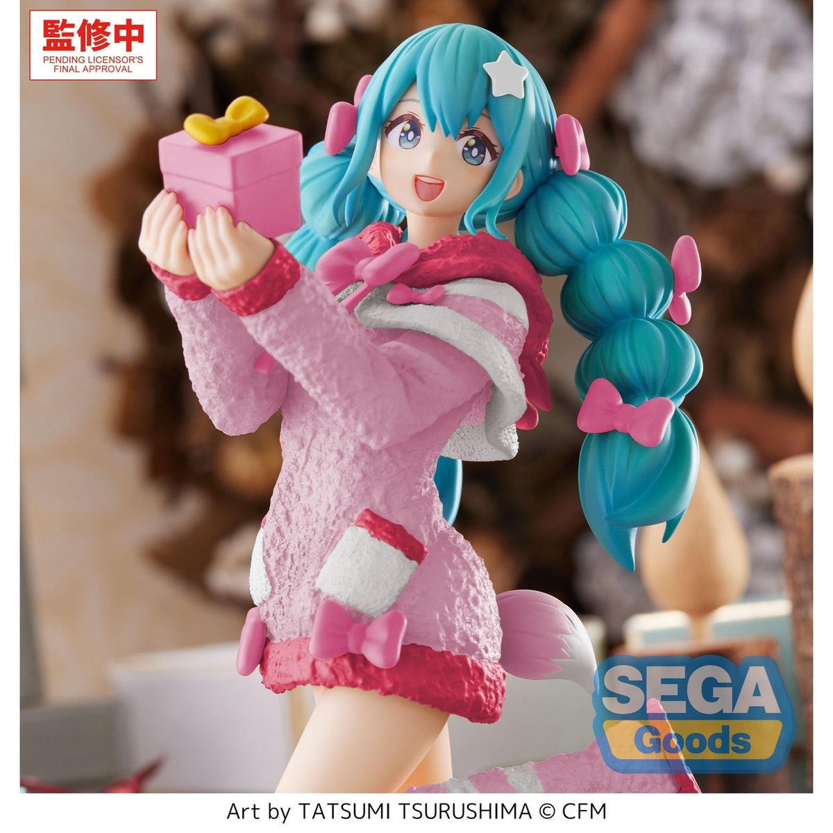 Immagine del prodotto Hatsune Miku - Statuetta natalizia Mokomoko