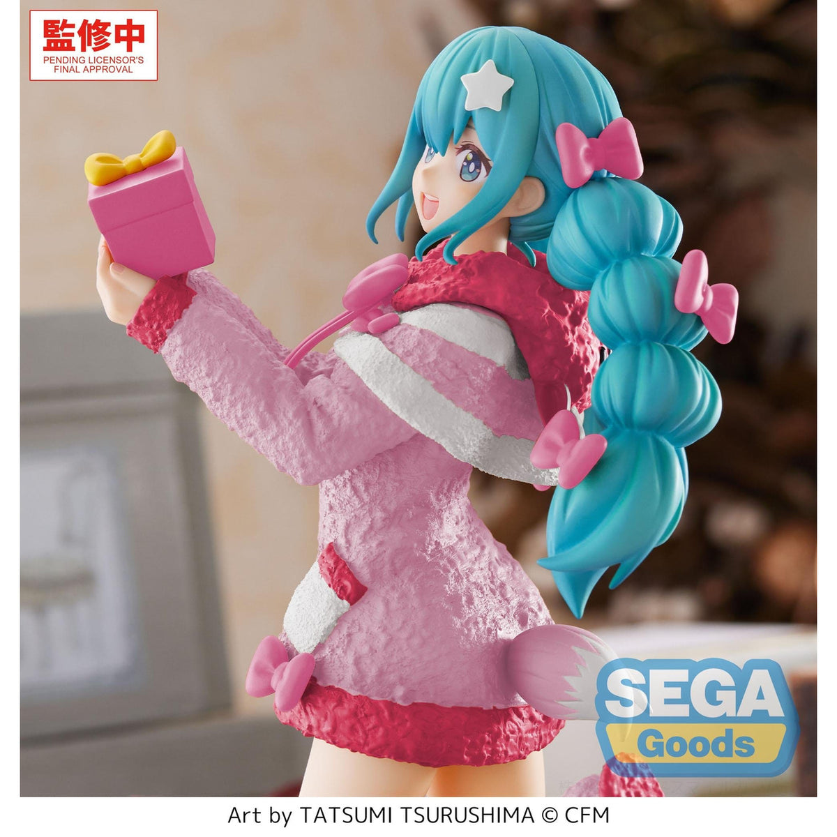 Immagine del prodotto Hatsune Miku - Statuetta natalizia Mokomoko