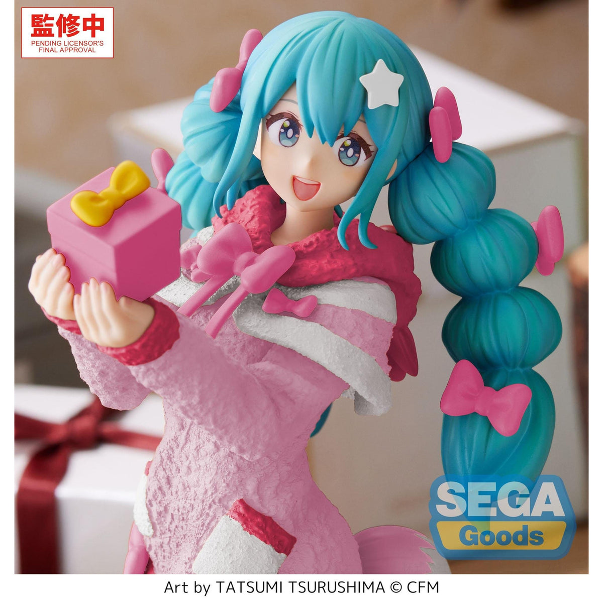 Immagine del prodotto Hatsune Miku - Statuetta natalizia Mokomoko