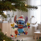 Immagine del prodotto Decorazione per albero di Natale di Stitch con lucine - Lilo & Stitch