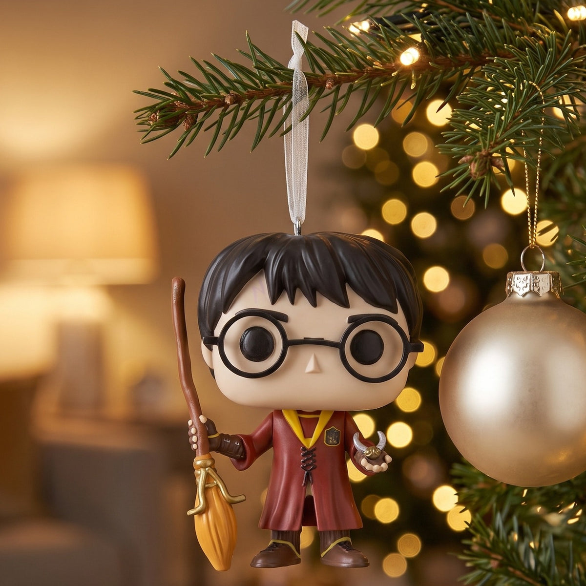 Immagine del prodotto Harry Potter - Decorazione natalizia Harry con scopa
