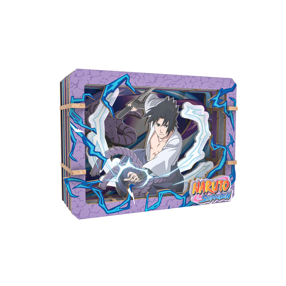 Immagine del prodotto Naruto - Ninjutsu Ultimate Arts Wooden Gallery Quadro in legno misterioso 3D
