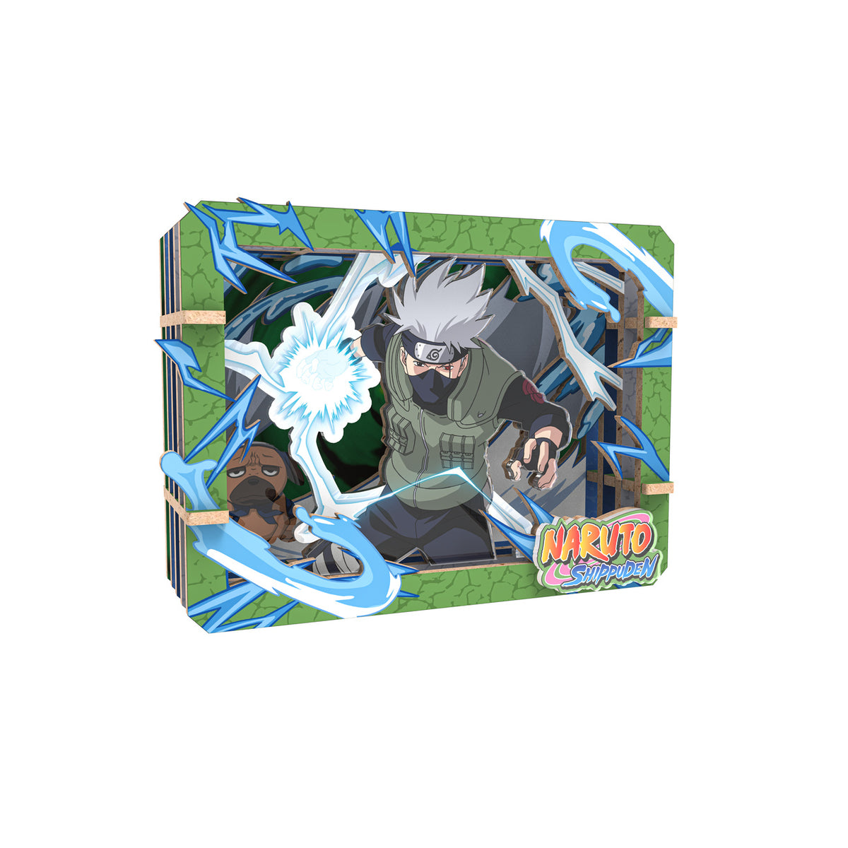 Immagine del prodotto Naruto - Ninjutsu Ultimate Arts Wooden Gallery Quadro in legno misterioso 3D
