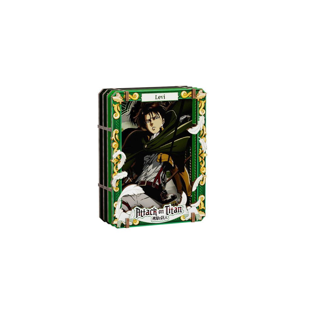 Immagine del prodotto Attack on Titan - Showdown Scenes Wooden Gallery 3D Mystery Quadro in legno