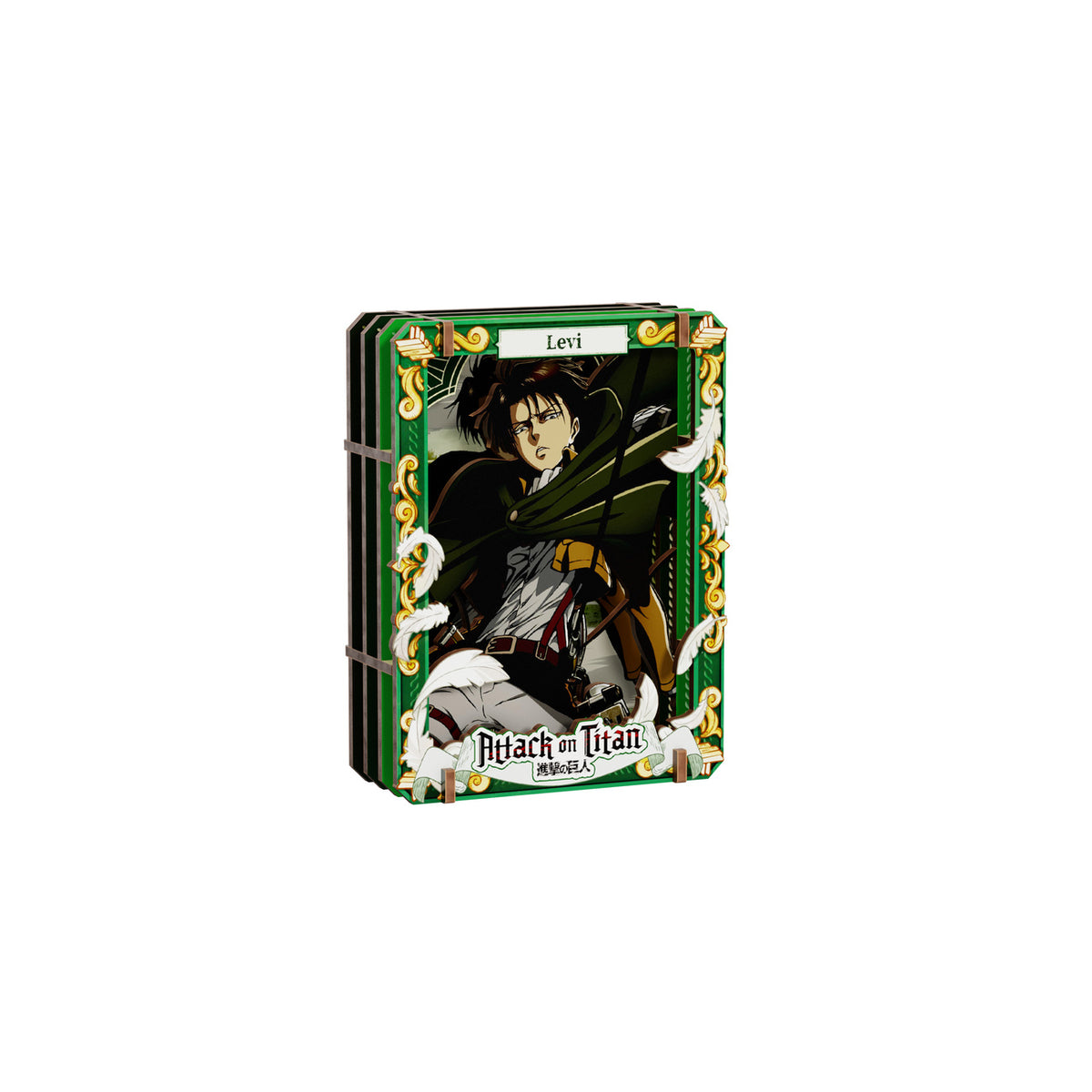Immagine del prodotto Attack on Titan - Showdown Scenes Wooden Gallery 3D Mystery Quadro in legno