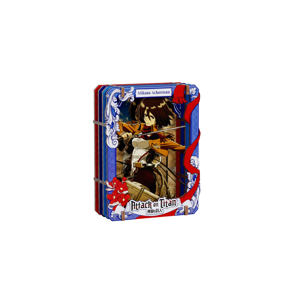 Immagine del prodotto Attack on Titan - Showdown Scenes Wooden Gallery 3D Mystery Quadro in legno